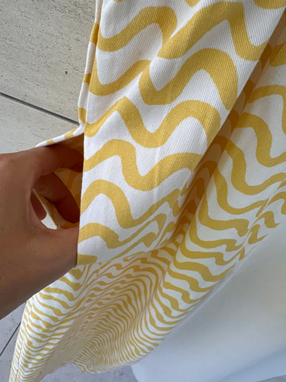 RITA ROW NEO. Mono de algodón estampado de ondas