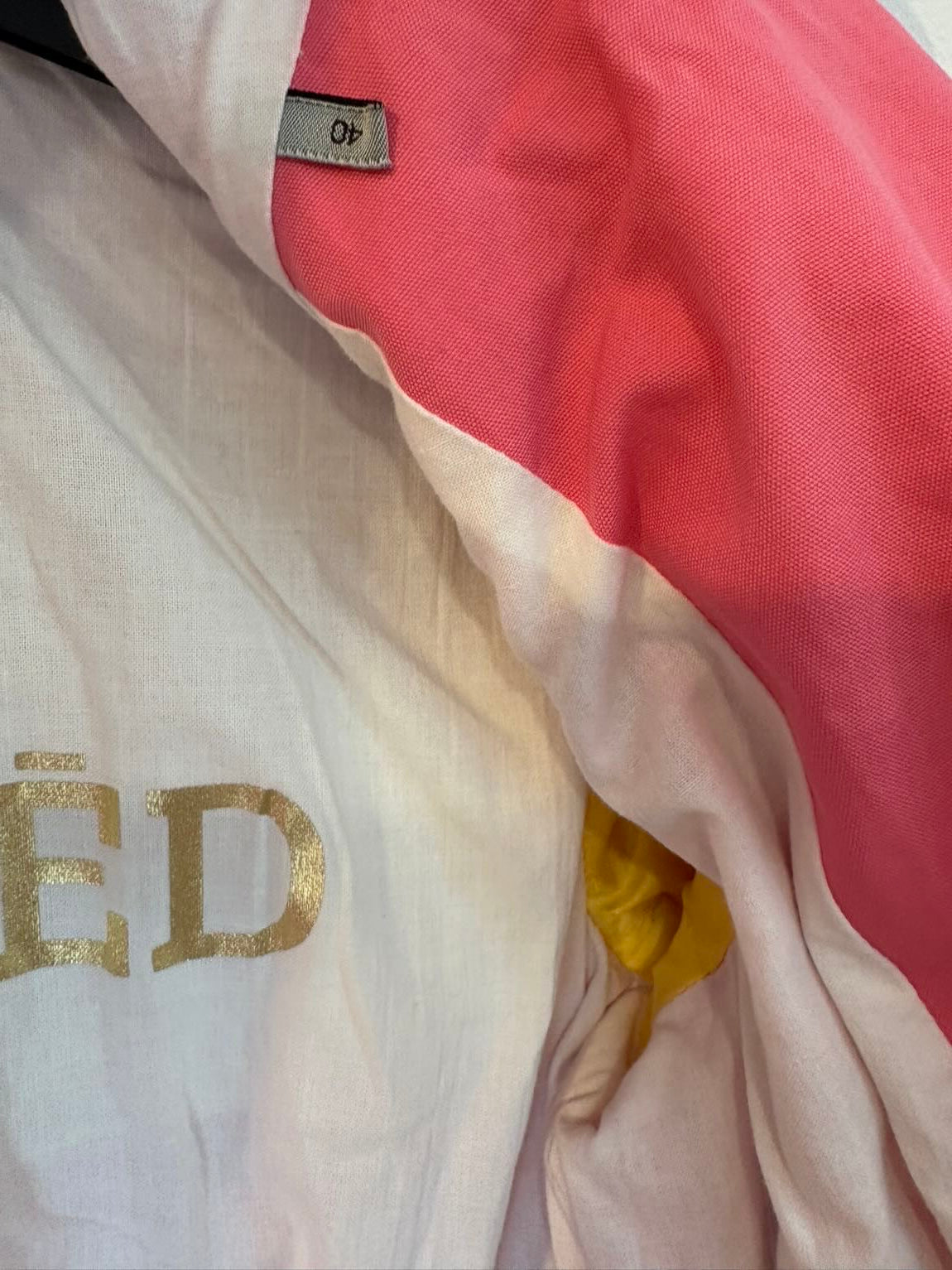DSQUARED2. Chaqueta rosa cortita cremallera