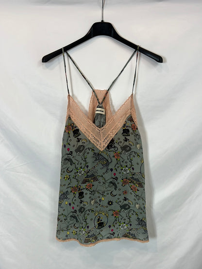 ZADIG&amp;VOLTAIRE. Printed camisole. XS