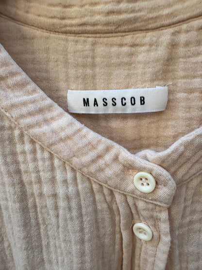 MASSCOB. Blusa manga farol tono pastel