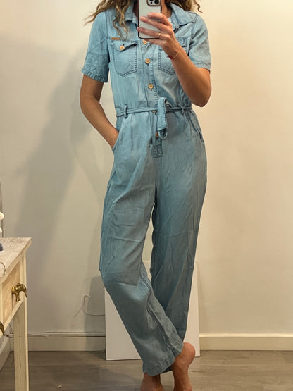 CAPITÁN DENIM. Mono largo denim T.M