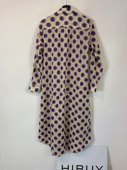 BYAN. Vestido algodón lunares T.m