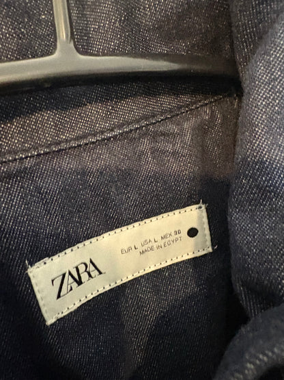 ZARA. Camisa denim lazada