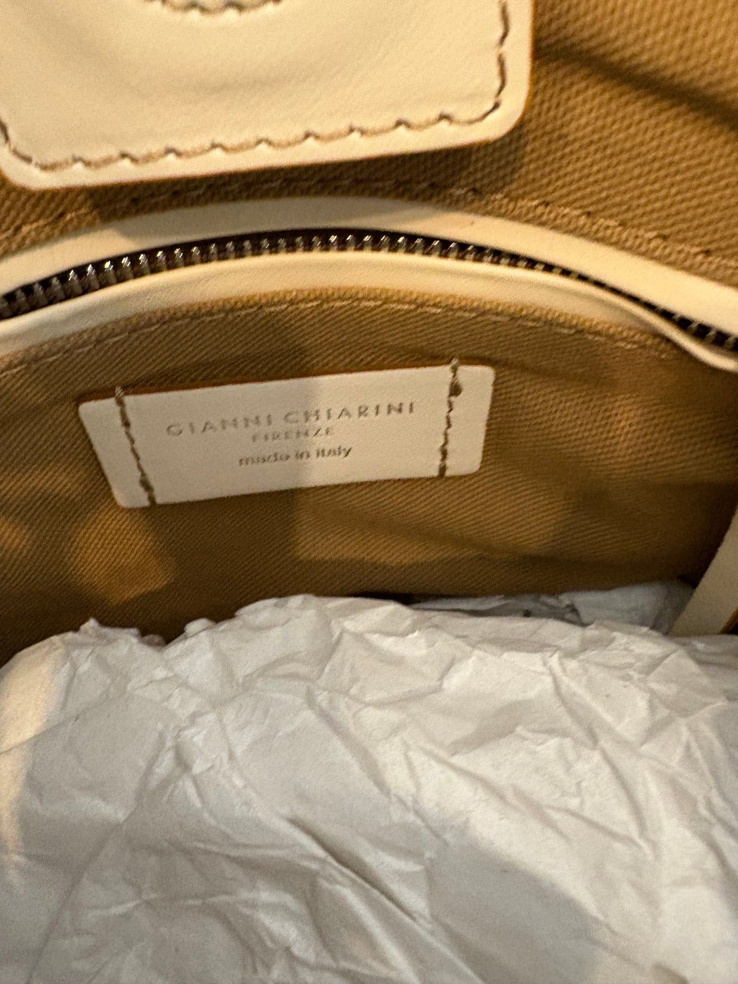 GIANNI CHIARINI. Striped shopper bag