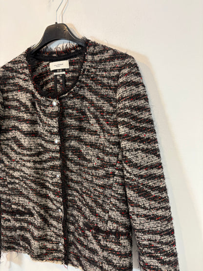 ISABEL MARANT ÉTOILE. Chaqueta jaspeada con lana