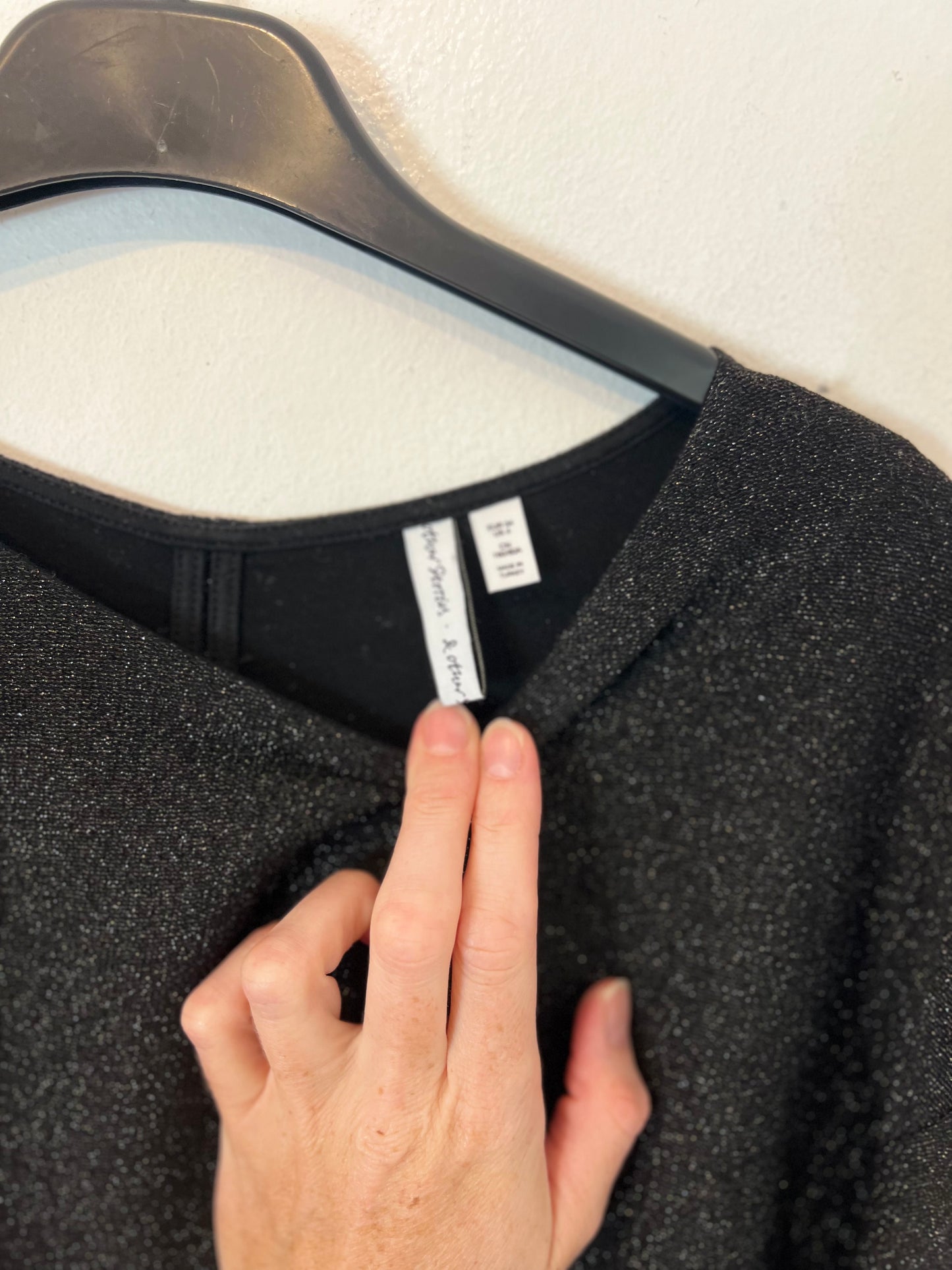 &amp;OTHER STORIES. Black thread dress, size 34