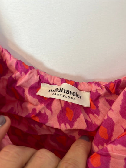 MINDTRAVELER. Long printed dress Tm