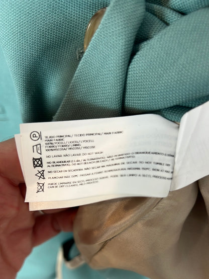 EL  CORTE INGLÉS. Blazer fluida azul T.xs