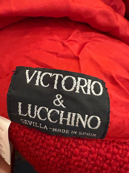 VICTORIO&amp;LUCCHINO. Red blazer S.42 (36)
