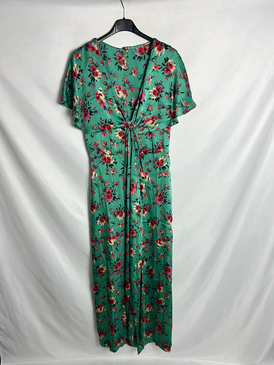 ZARA. Mono estampado fluido lazada. T S