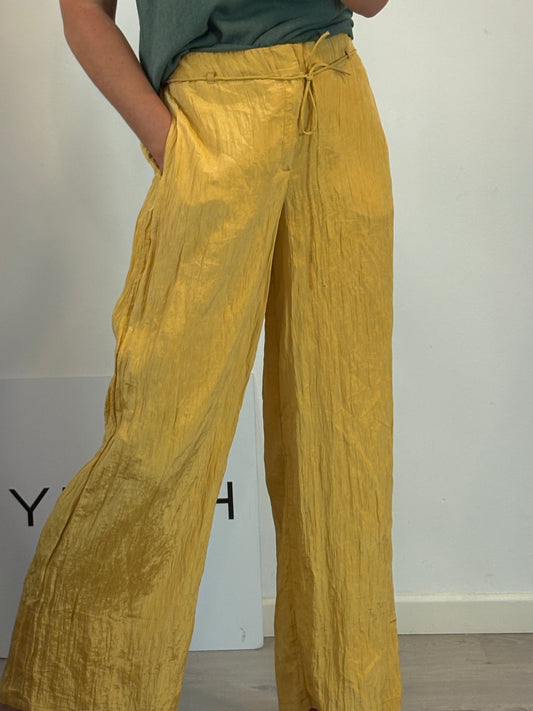 Pantalón fluido textura