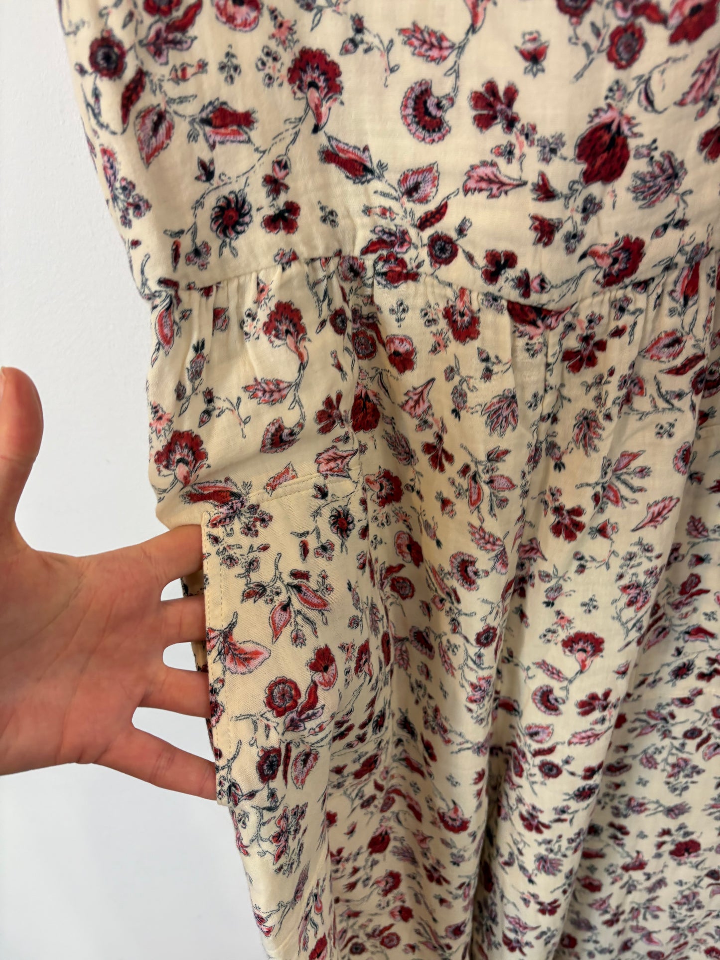ZARA. Mono culotte flores