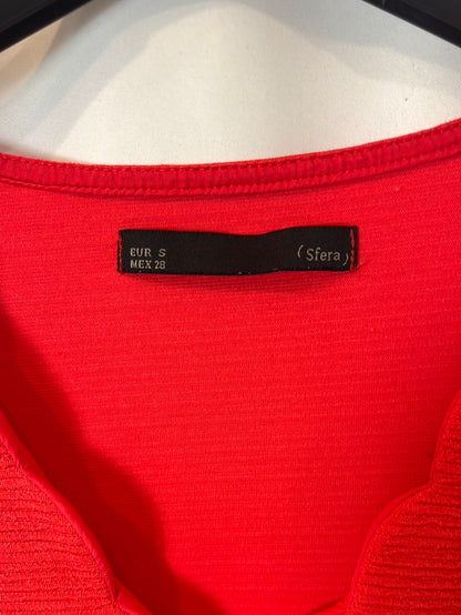 SFERA. Top rojo textura. T S
