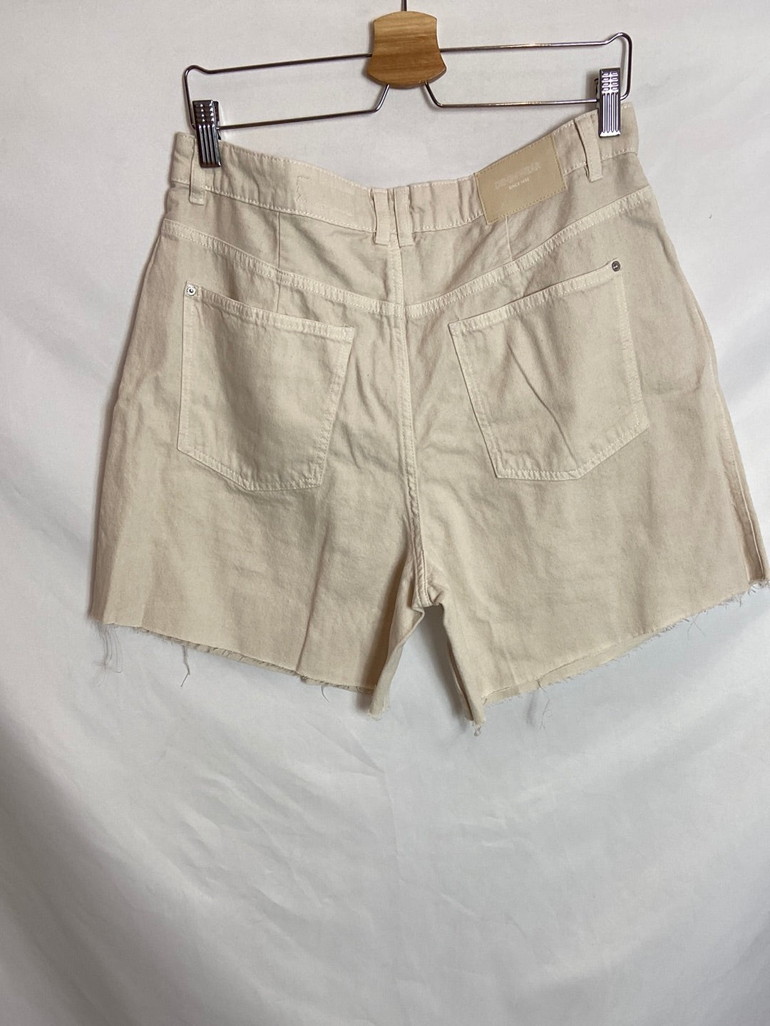 LEFTIES. Bermuda denim beige T.42