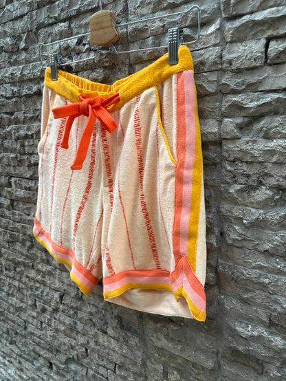 TOMBOLO. Bermuda rizo naranjas