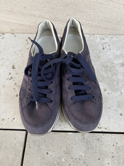 HOGAN. Zapatillas bicolor en piel