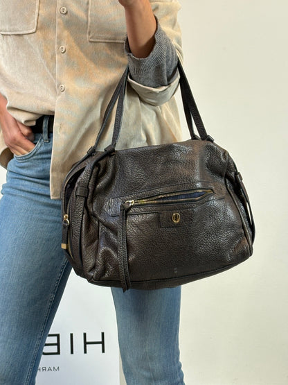 ZARA. Black stretch knit top. TL