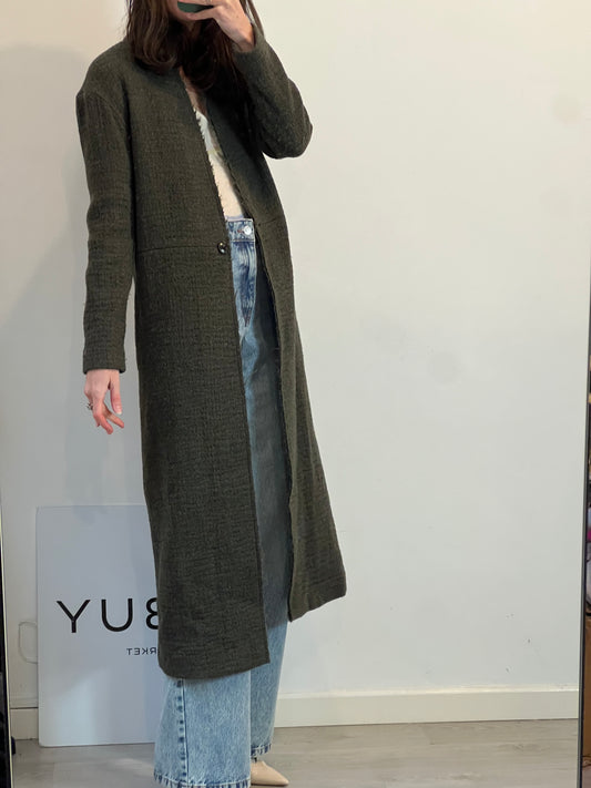 MASSCOB. Abrigo largo lana