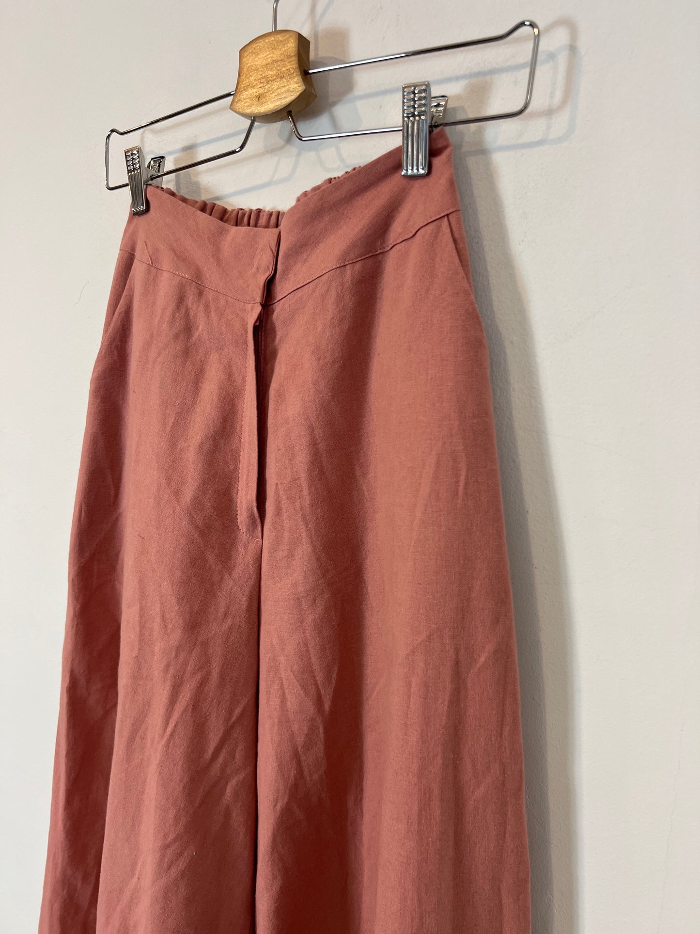 BONSUI. Pantalón palazzo mezcla. T 1 (S)