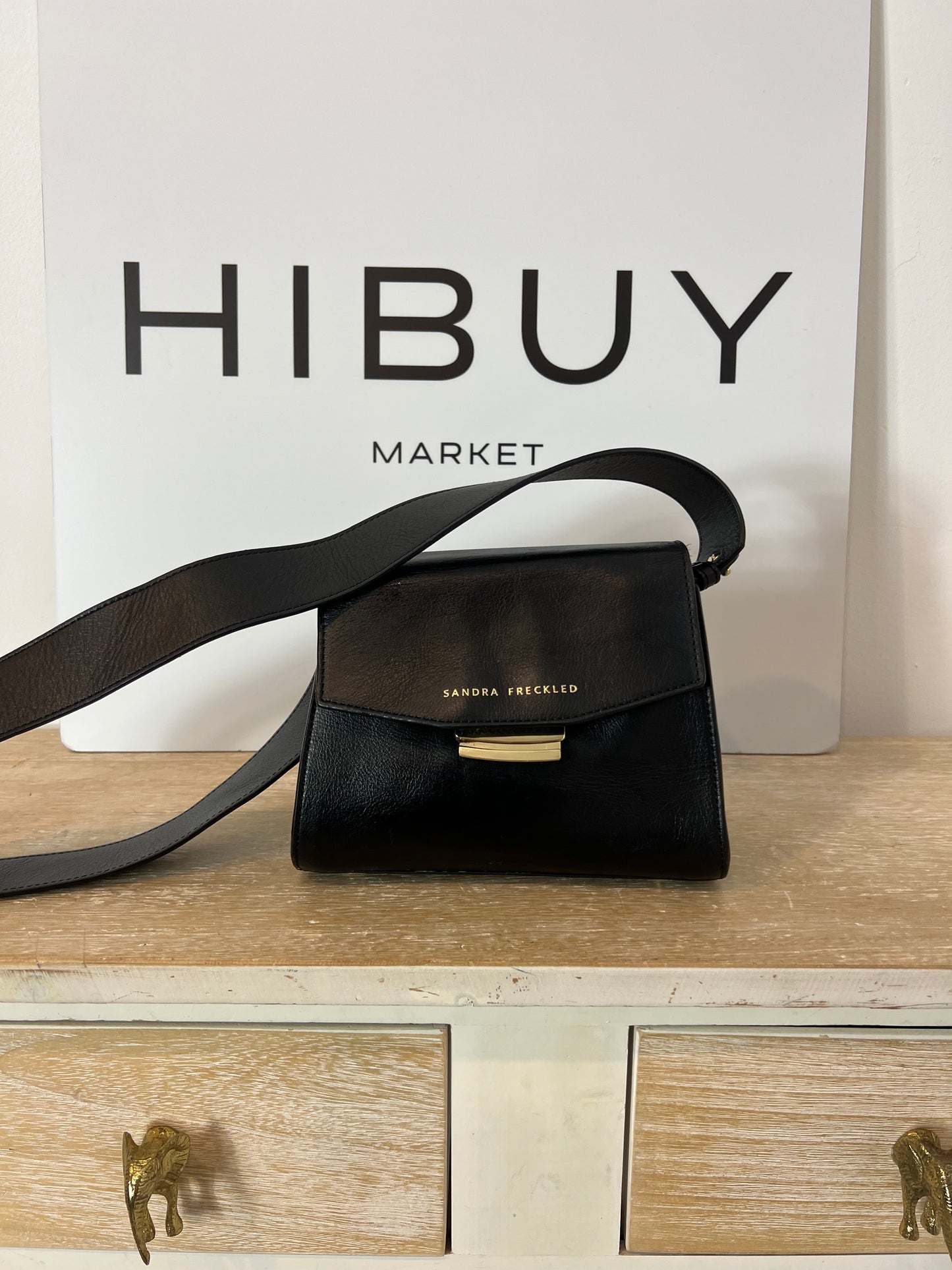 SANDRA FRECKLED. Bolso mini piel