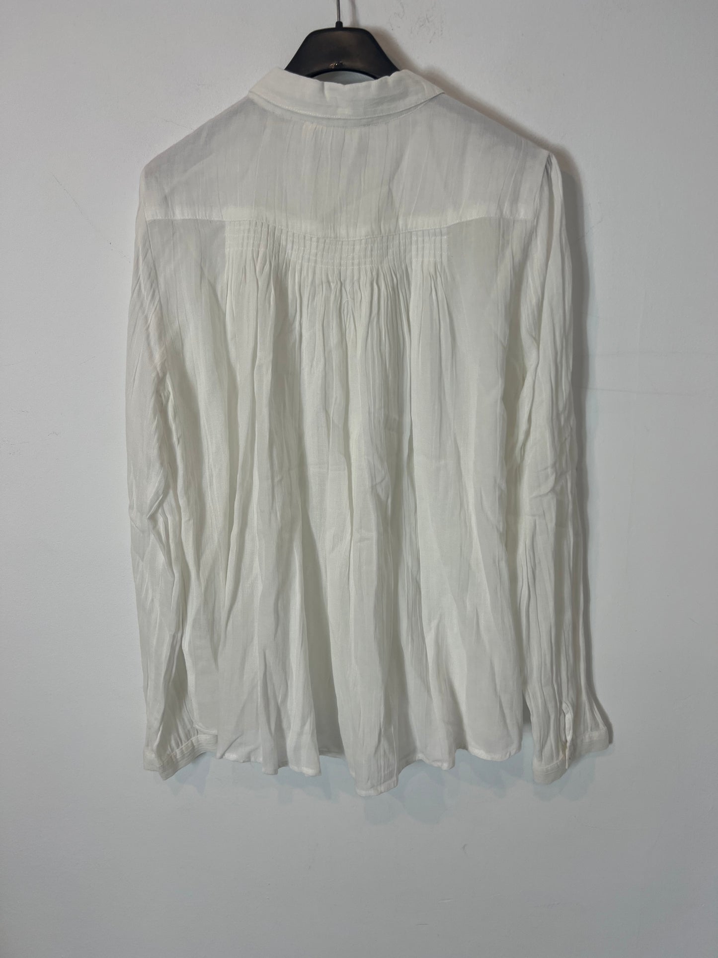 INDI &amp; COLD. White melange blouse. TM