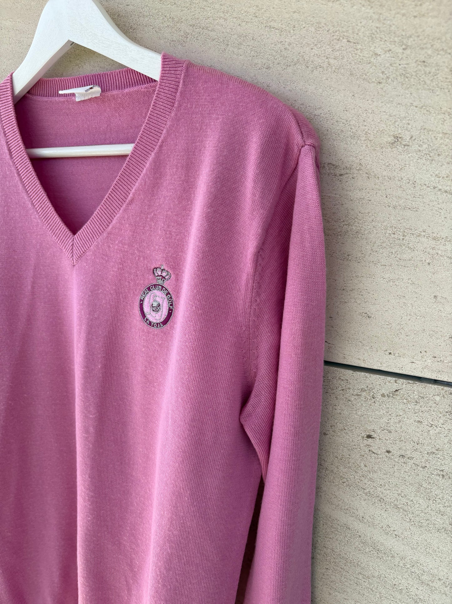 OTRAS. Jersey rosa golf con lana