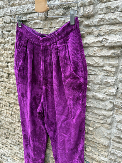 ISABEL MARANT. Pantalón pinzas pana ligero