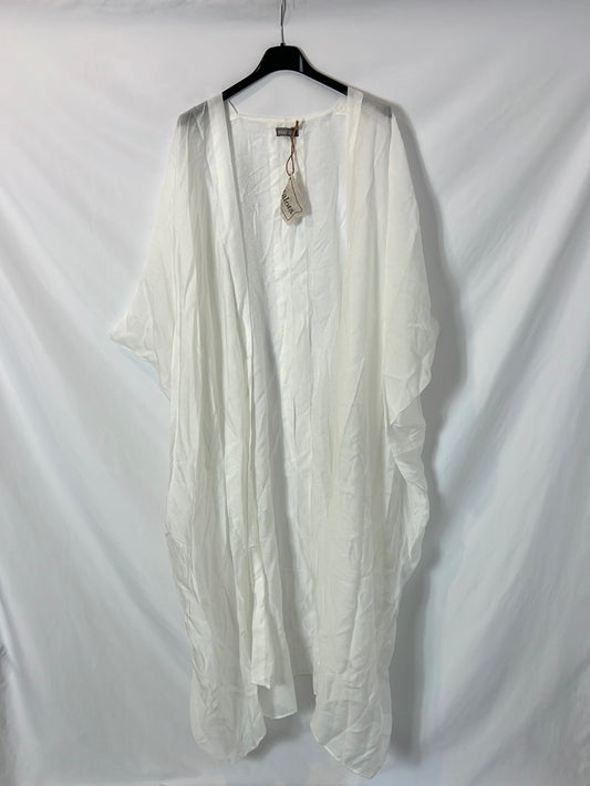 MALOTA. Flowing white kimono TU(m/l)