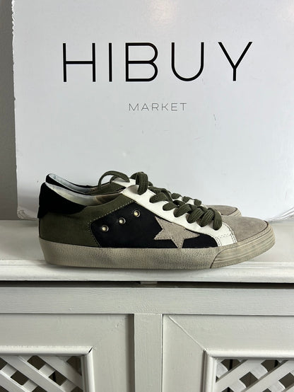 CORINA. Zapatillas texturas estrella. T 38