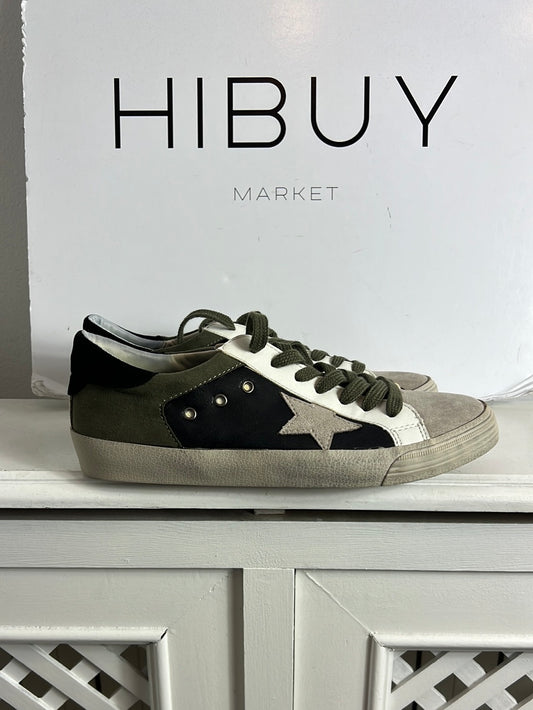 CORINA. Zapatillas texturas estrella. T 38