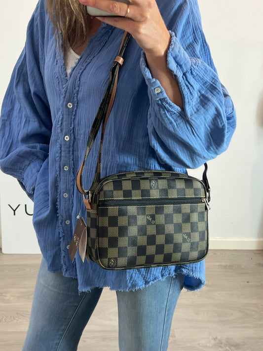 EL POTRO. Bolso bandolera piel