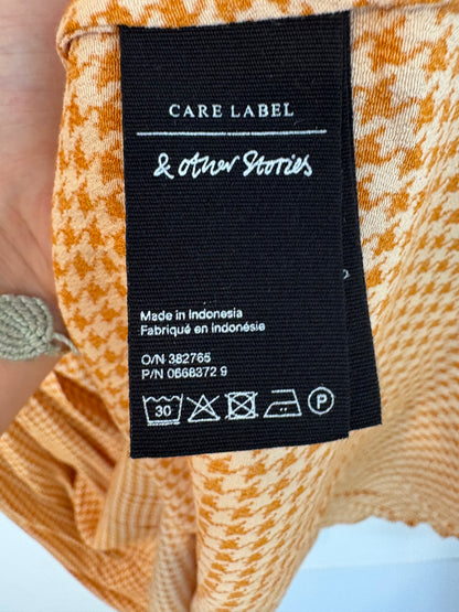 &OTHER STORIES. Vestido  tablas bicolor. T 36