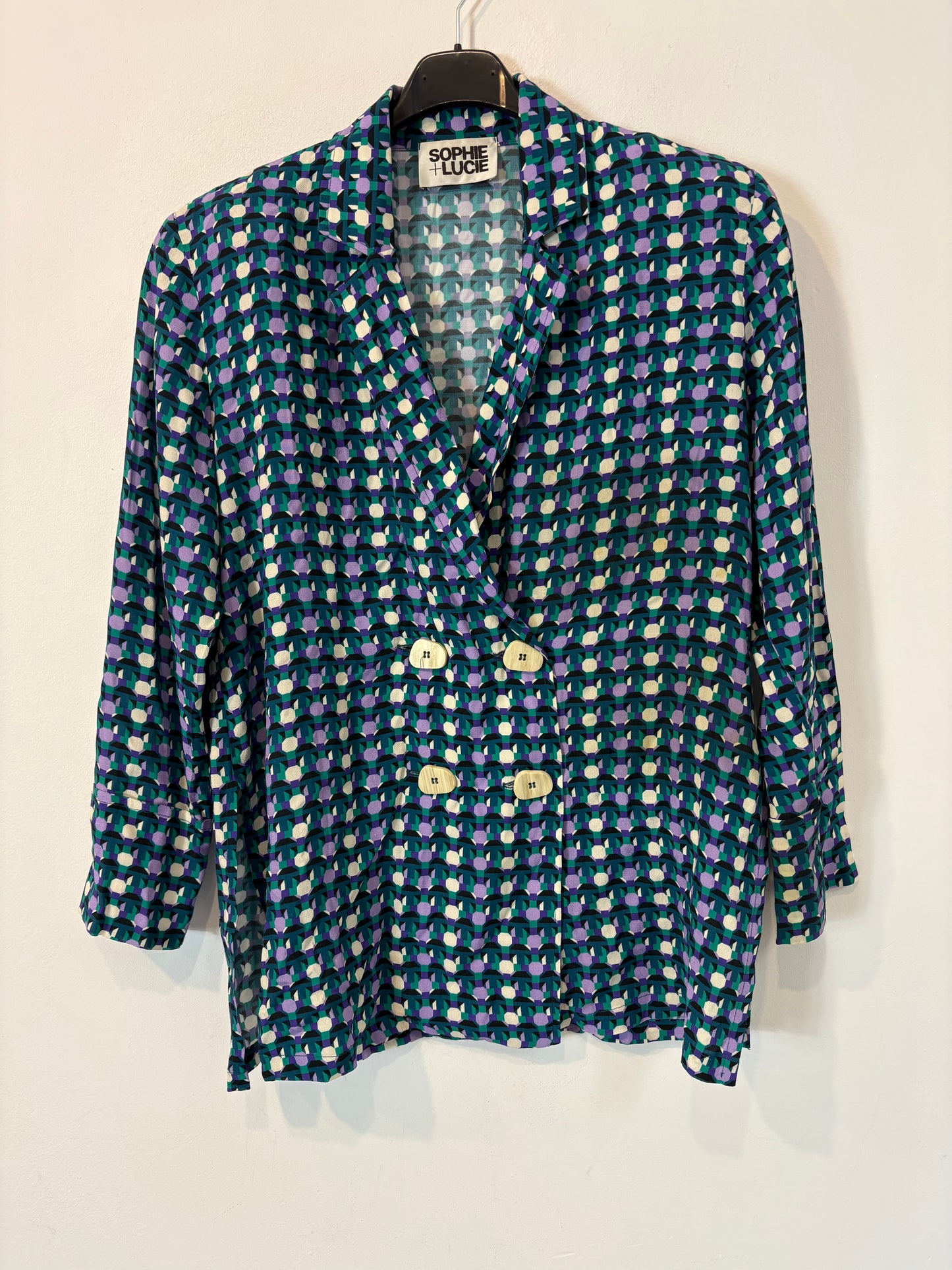 AMEÉ. Sleeveless fringed sweater S.(s)