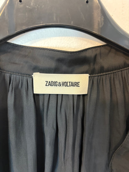 ZADIG&VOLTAIRE. Blusa negra fluida
