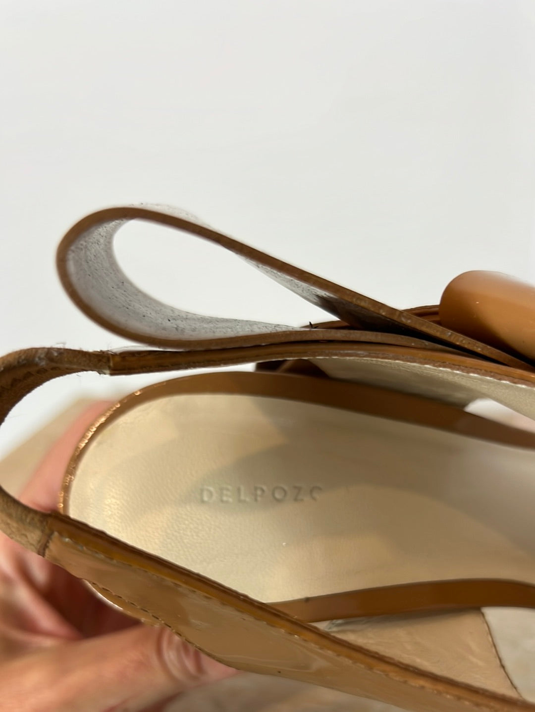 DEL POZO. Sandalias lazada marrón T.40 (Tara)