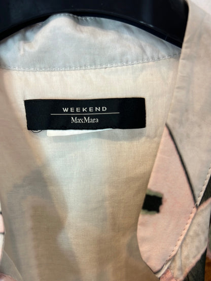 WEEKEND MAxMARA. Double-textured midi dress. TS