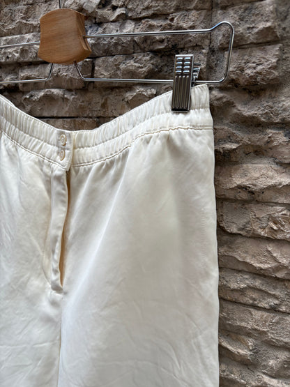 IMAN. White ribbed top Tm