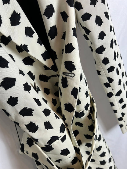 ZARA. Beige printed dress/jacket. Size XS