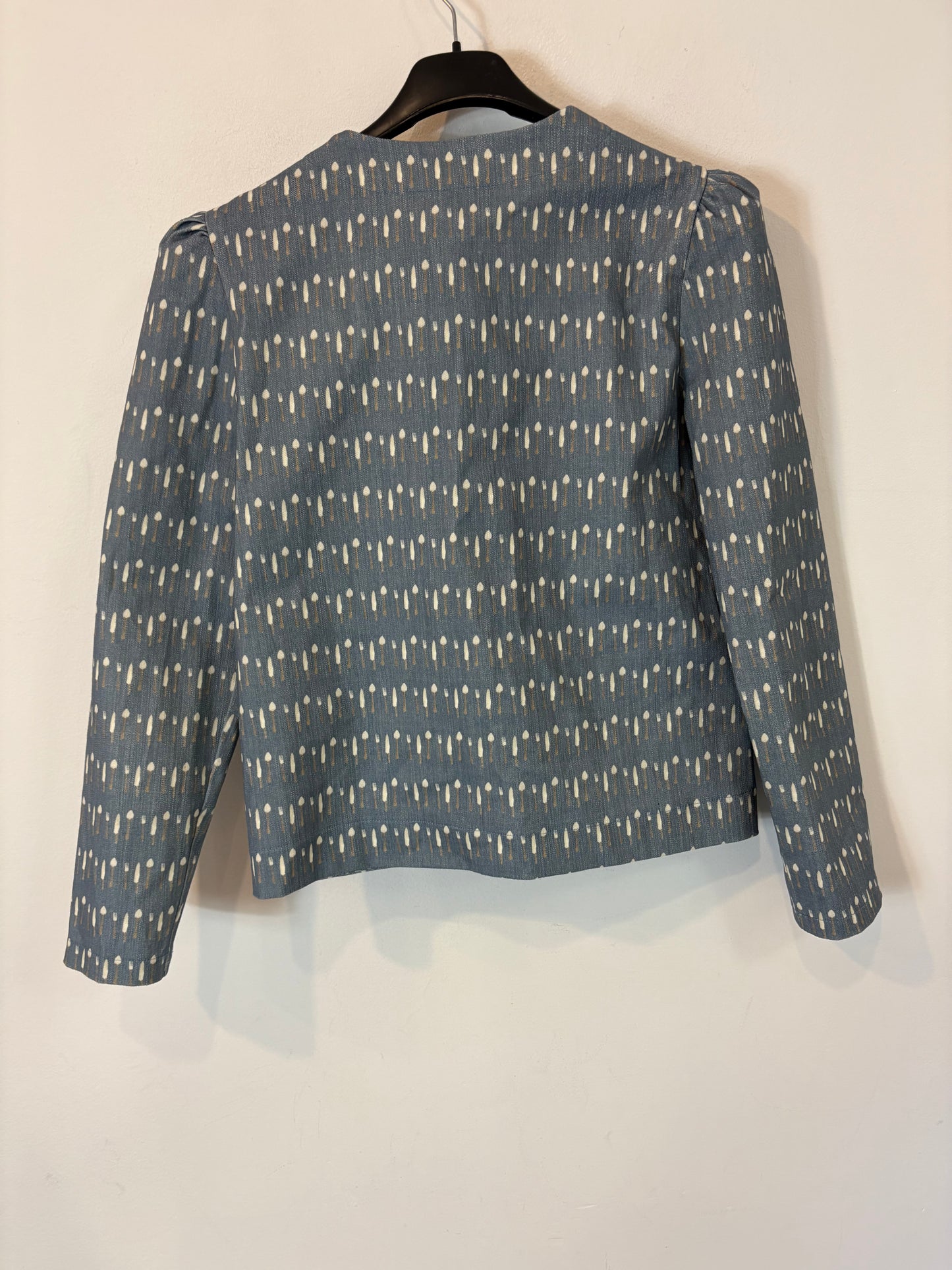 RITAVON. Chaqueta denim estampada T.34