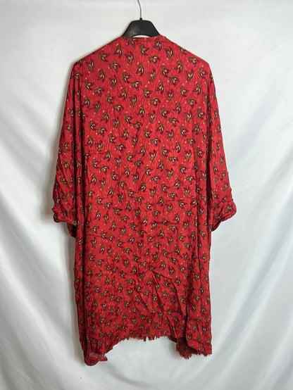 OTRAS. Kimono flores reversible TU(m)