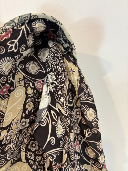 ISABEL MARANT ÉTOILE. Blusa estampada volante