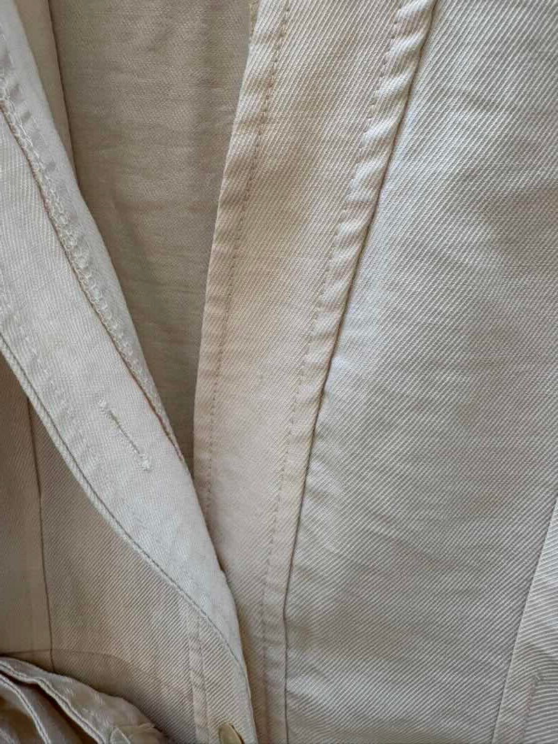 ZARA. Mono largo beige fluido