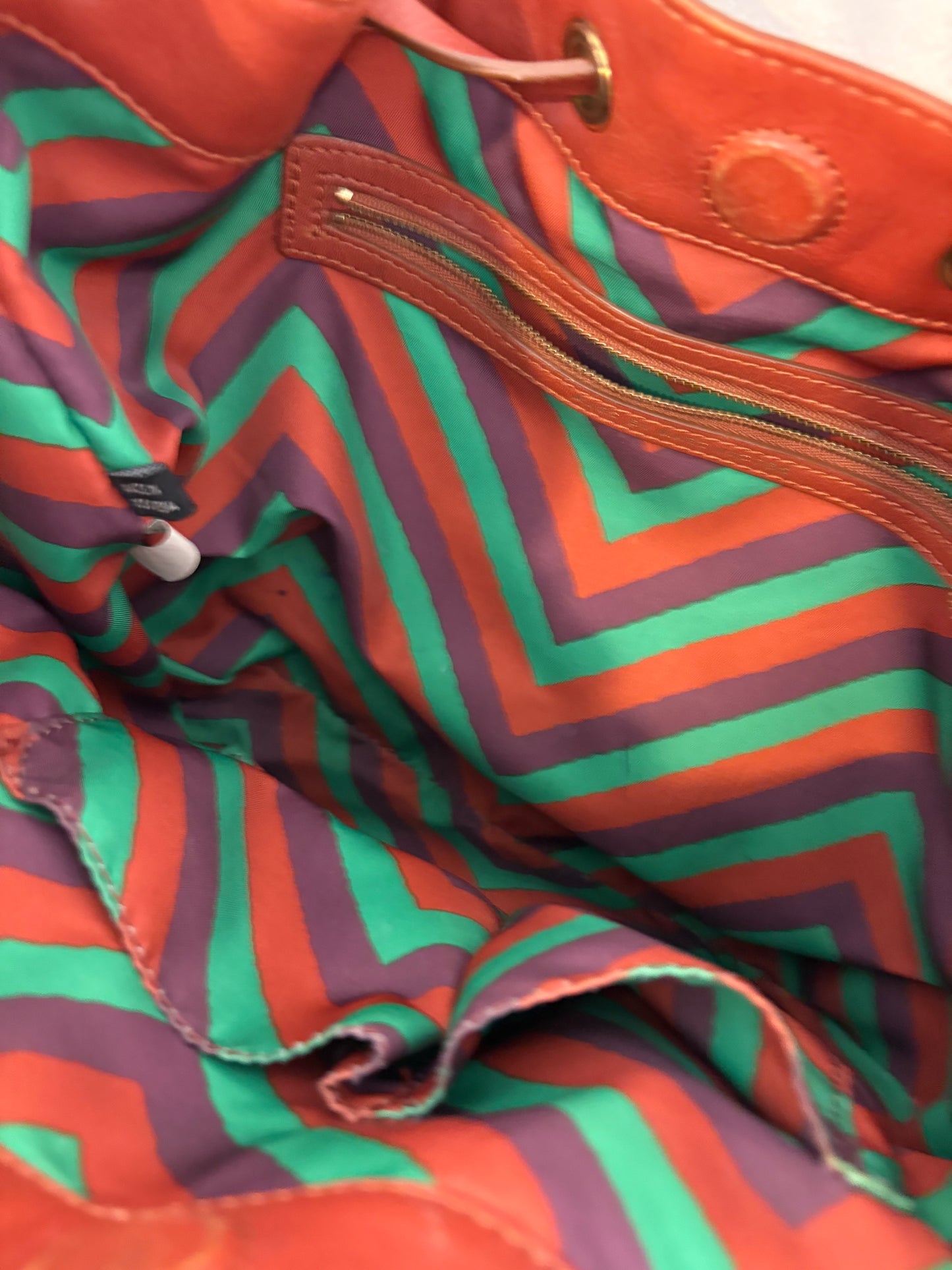 MARC BY MARCJACOB. Camel leather bag