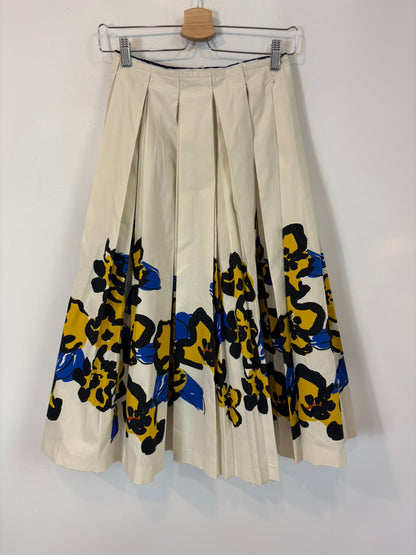 ZARA. Falda midi volumen estamapda