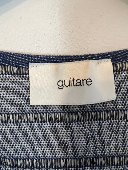 GUITARE. Conjunto chaleco y bermudas rayas T.M