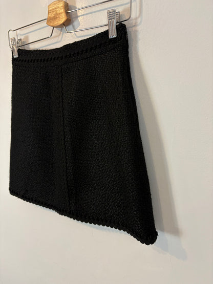 ZARA. Mustard textured back top. TS