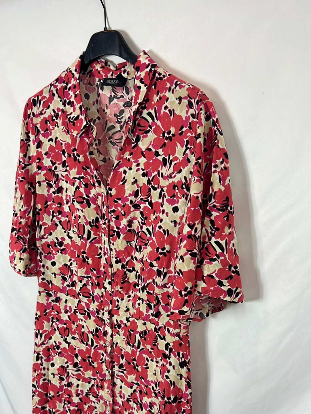 SOAKED IN LUXURY. Long floral dress Tm