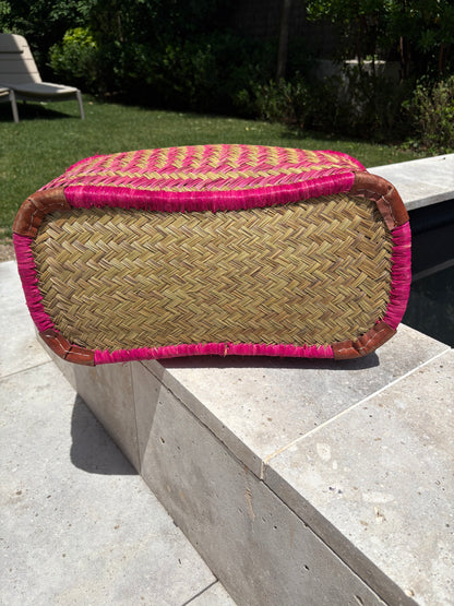 OTRAS. Capazo maxi asas piel