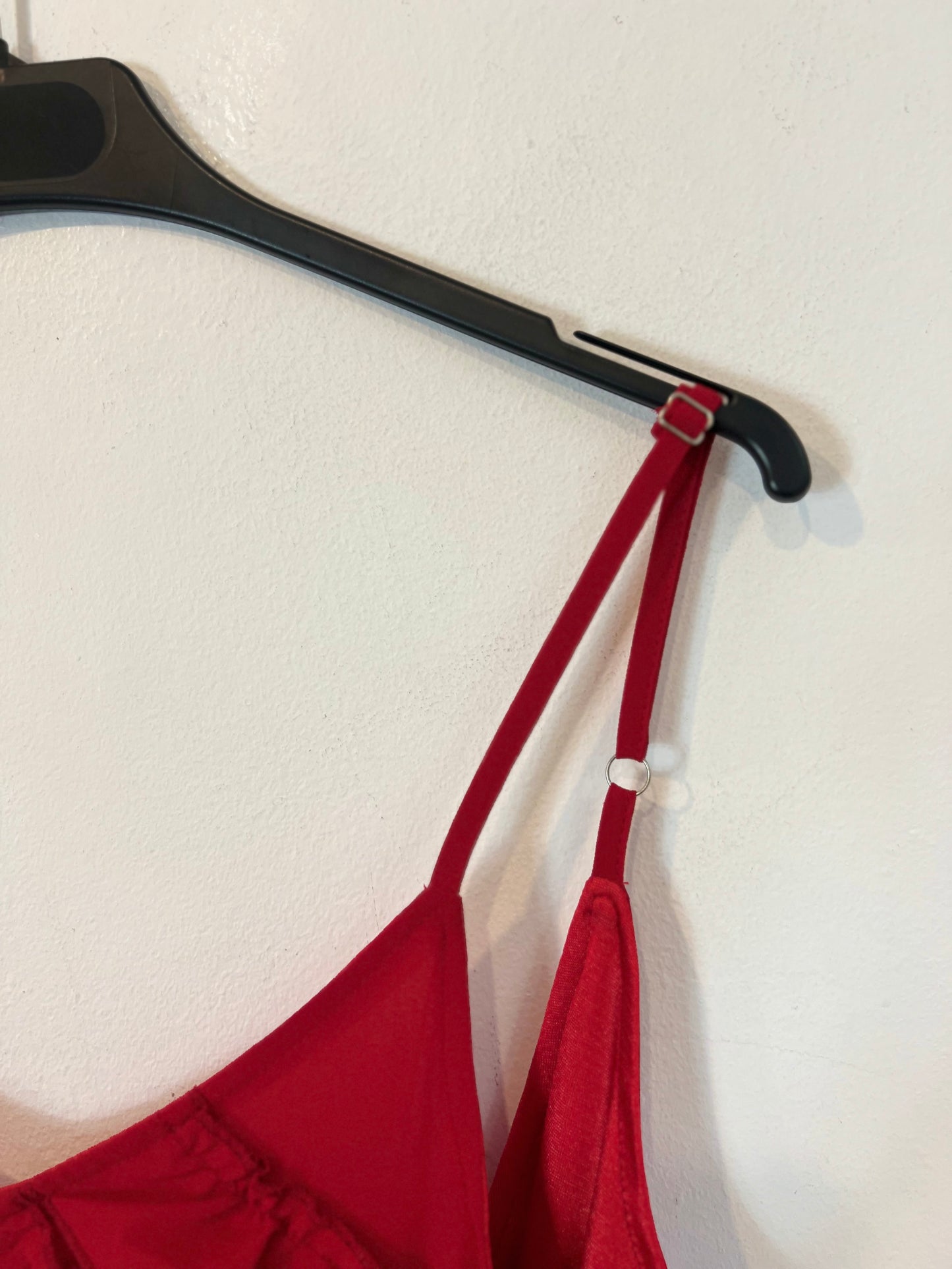 OTRAS. Vestido largo volantes