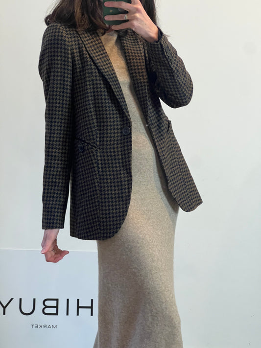 SCALPERS. Blazer pata de gallo lana